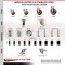 Service Caster 4 Inch 316SS High Temp Glass Filled Nylon Bolt Hole Caster Set with 2 Lock Brake SCC-SS316BHTTL20S414-GFNSHT-2-S-2 - alternate 6